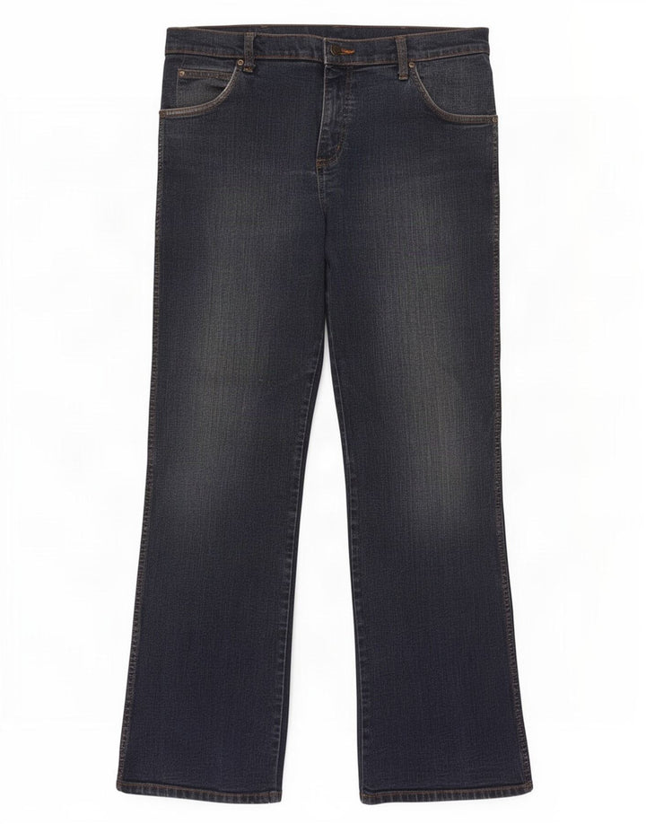Jeansy męskie Wrangler Bootcut W34 L32 Granatowe, bawełniane