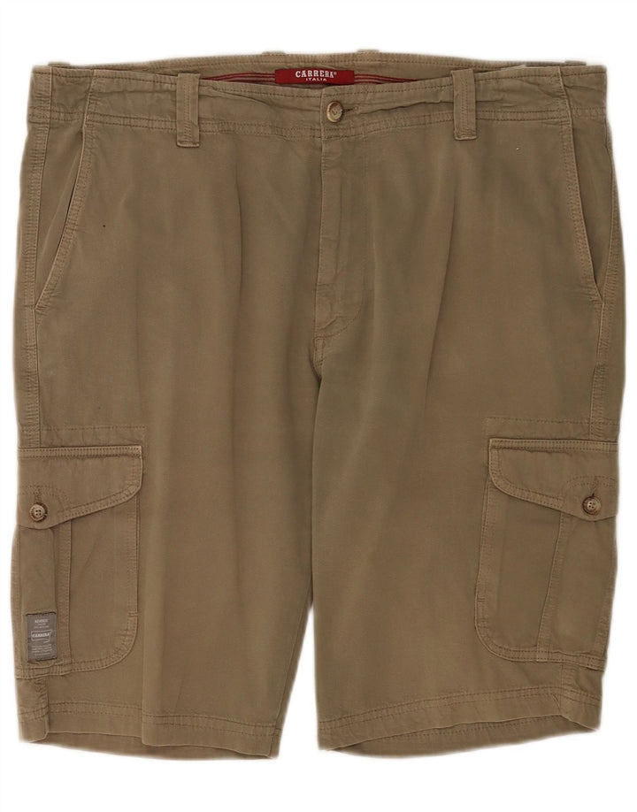 Męskie spodenki cargo Carrera 618 W40 XL, bawełna khaki