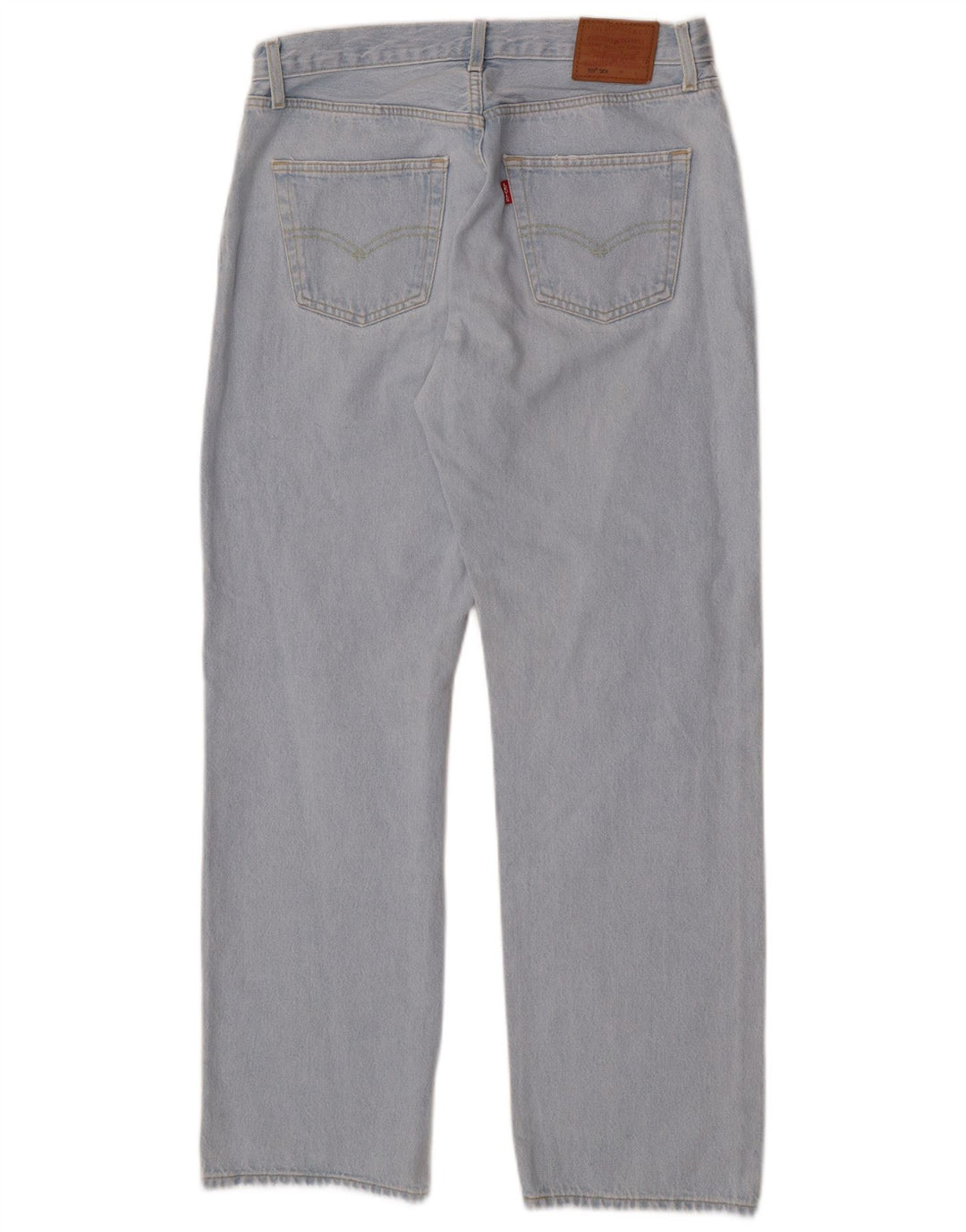 Męskie jeansy Levi's 501 Straight W29 L30 Niebieskie bawełniane