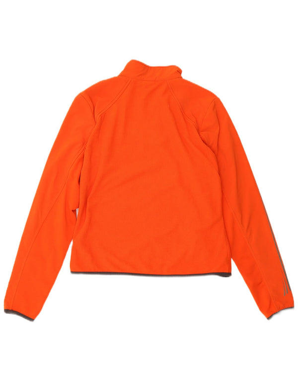 Damski sweter Nike Therma-Fit z zamkiem błyskawicznym, UK 16/18 XL, pomarańczowy poliester