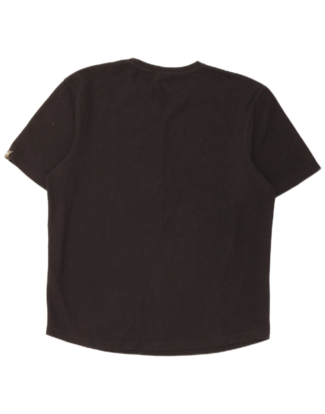 Męski T-shirt Zara, duży, czarny, poliester