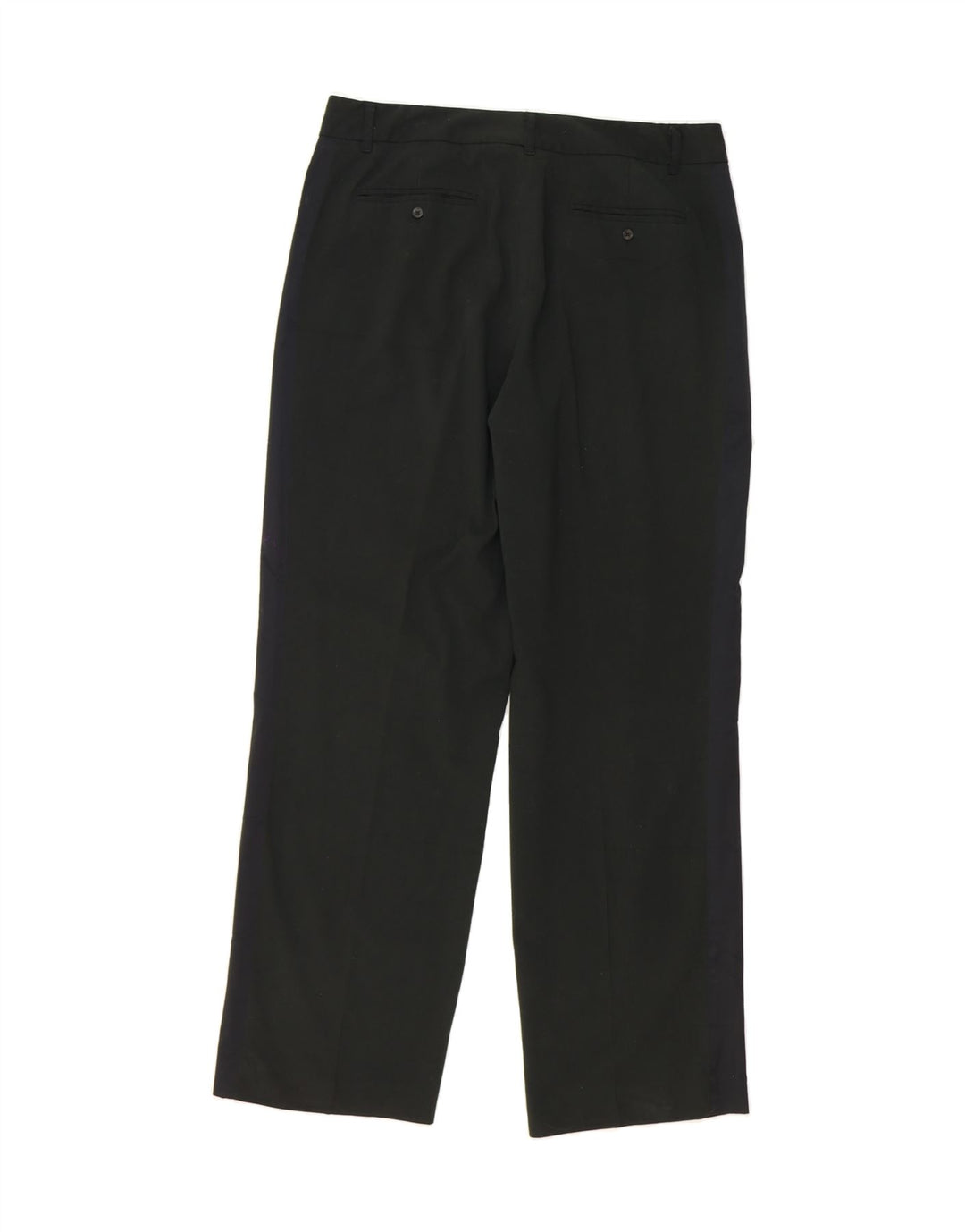 MOSSIMO Womens Straight Suit Trousers US 14 Large W34 L30 Black Polyester Vintage Mossimo and Second-Hand Mossimo from Messina Hembry 