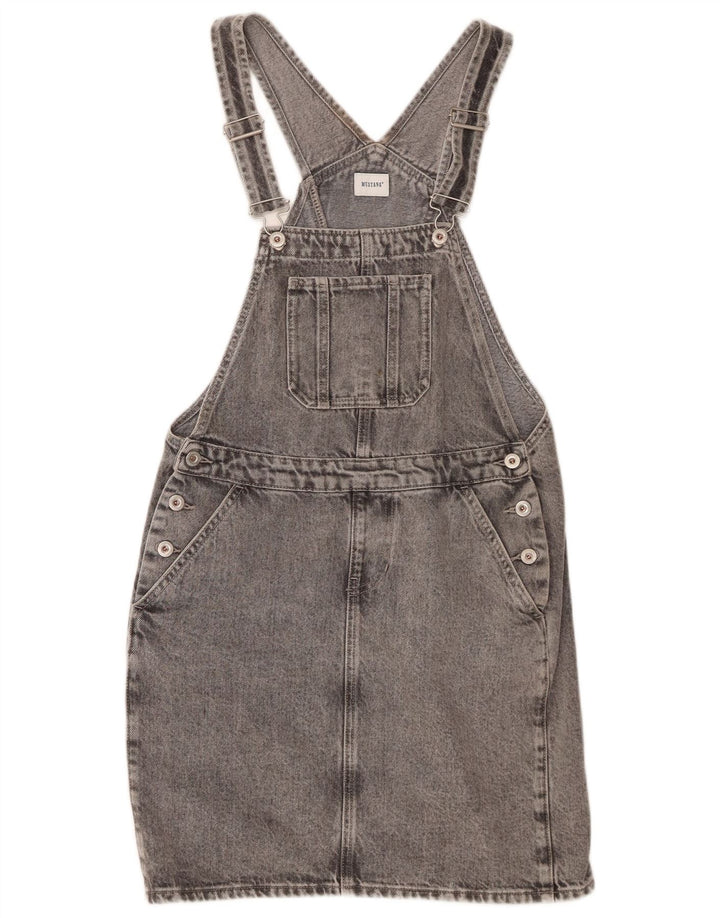 Damska sukienka ogrodniczki Mustang UK 6 XS, szara bawełna