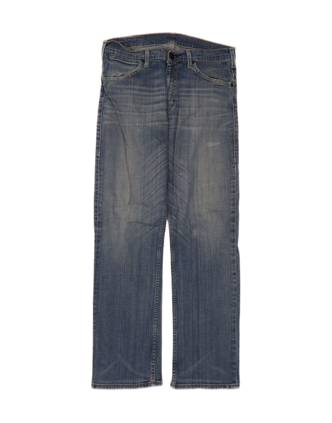 Męskie proste dżinsy Levi's W32 L32 Niebieskie bawełniane