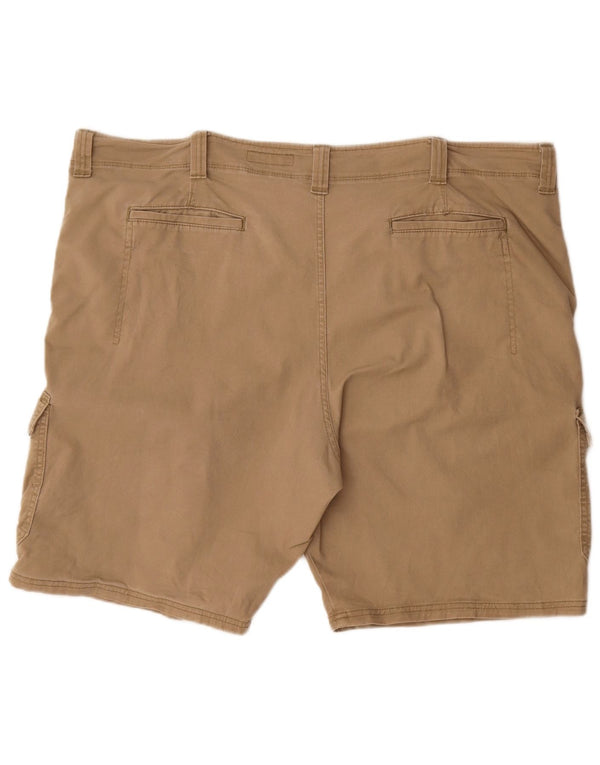 Męskie spodenki cargo Wrangler o swobodnym kroju W44 2XL, beżowa bawełna