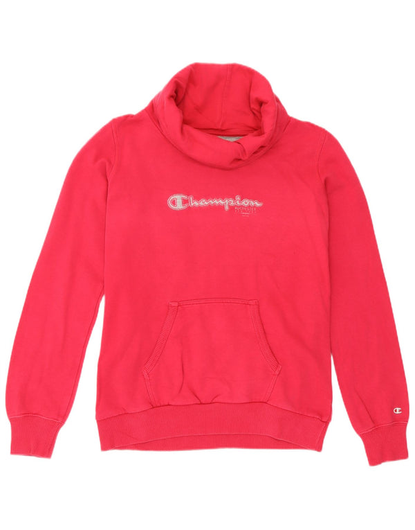 Damska bluza Champion Heritage Graphic Jumper UK 14 Średnioróżowa bawełna
