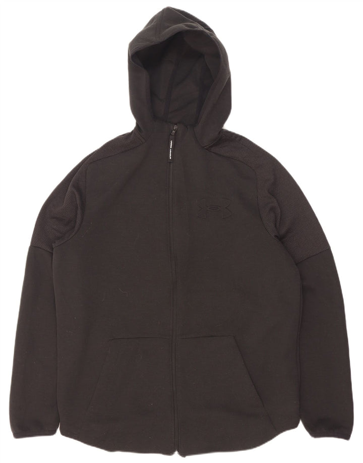 Męski sweter z kapturem i zamkiem Under Armour, duży, czarny
