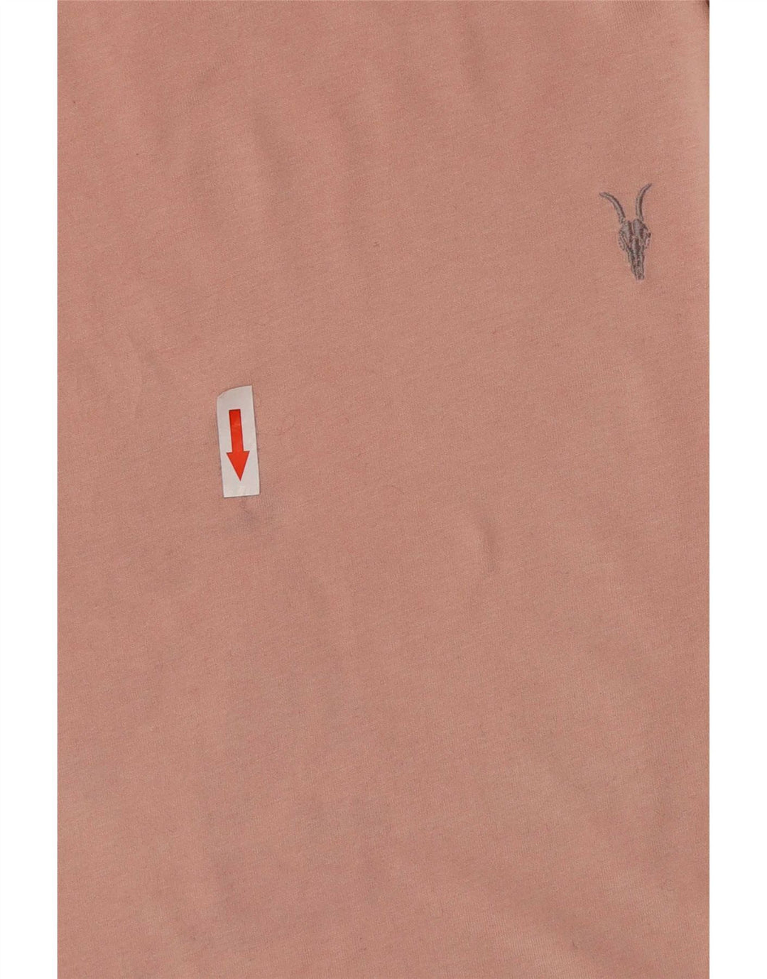 T-shirt męski All Saints o regularnym kroju, średni, różowy, bawełniany
