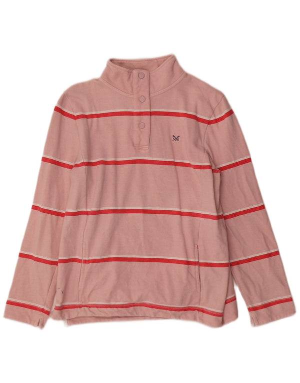 Damska bluza Crew Clothing Sweter UK 12 w średnie różowe paski