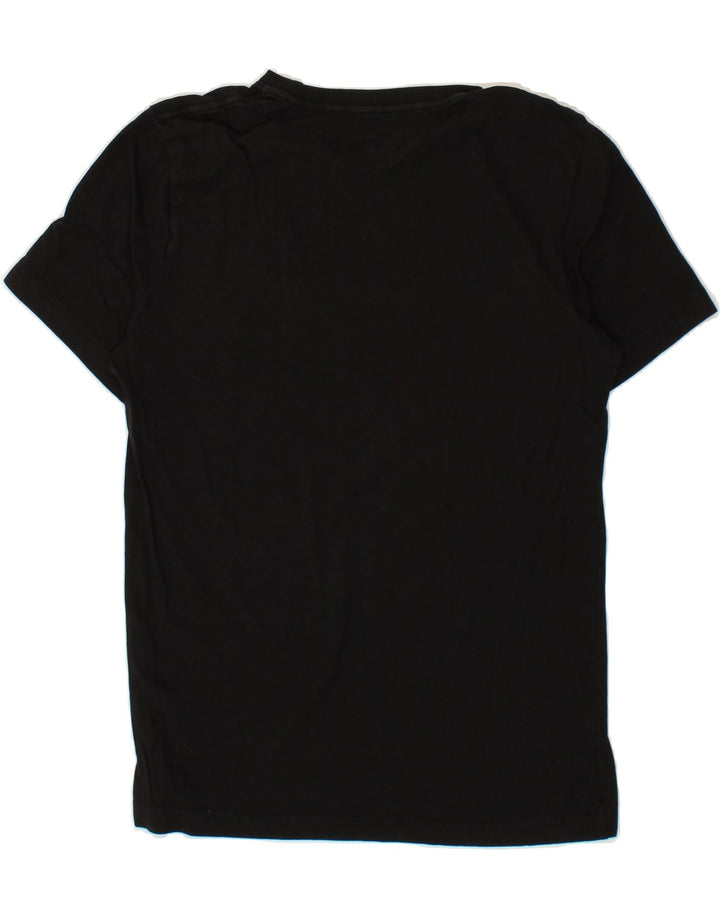 PUMA Mens Graphic T-Shirt Top Medium Black Vintage Puma and Second-Hand Puma from Messina Hembry 