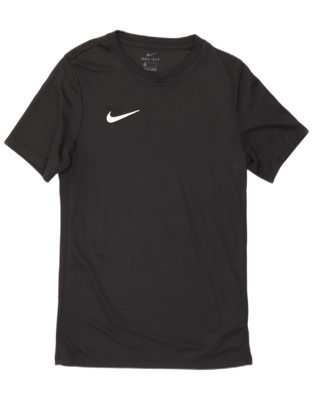 T-shirt męski Nike, mały, czarny, poliestrowy, sportowy