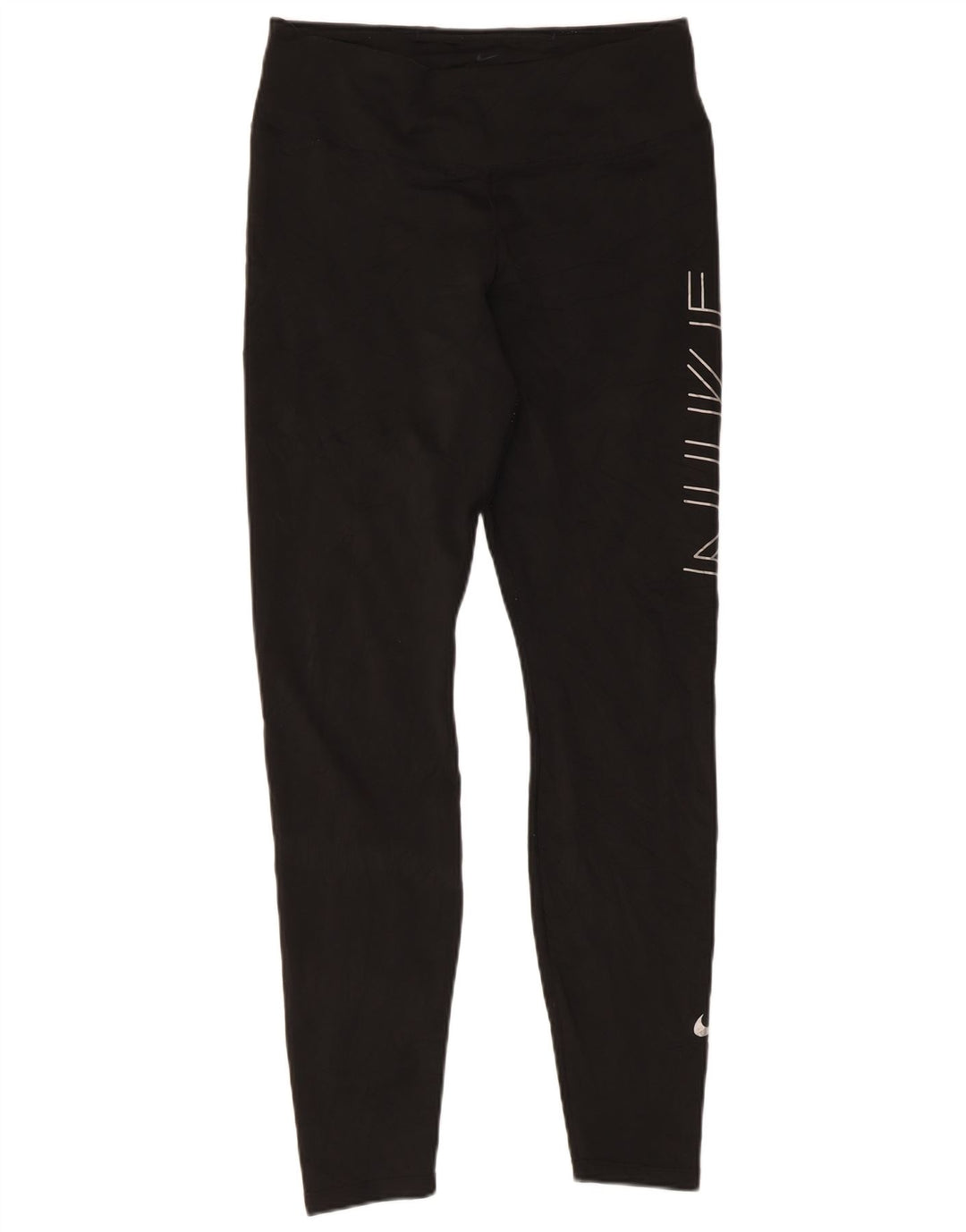 Damskie legginsy Nike Dri Fit Graphic UK 14, duże, czarne