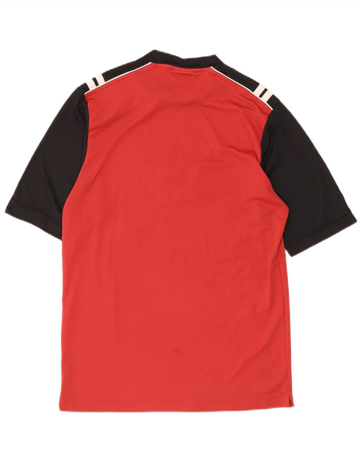 Męski T-shirt z grafiką Sergio Tacchini, mały, czerwony blok kolorów