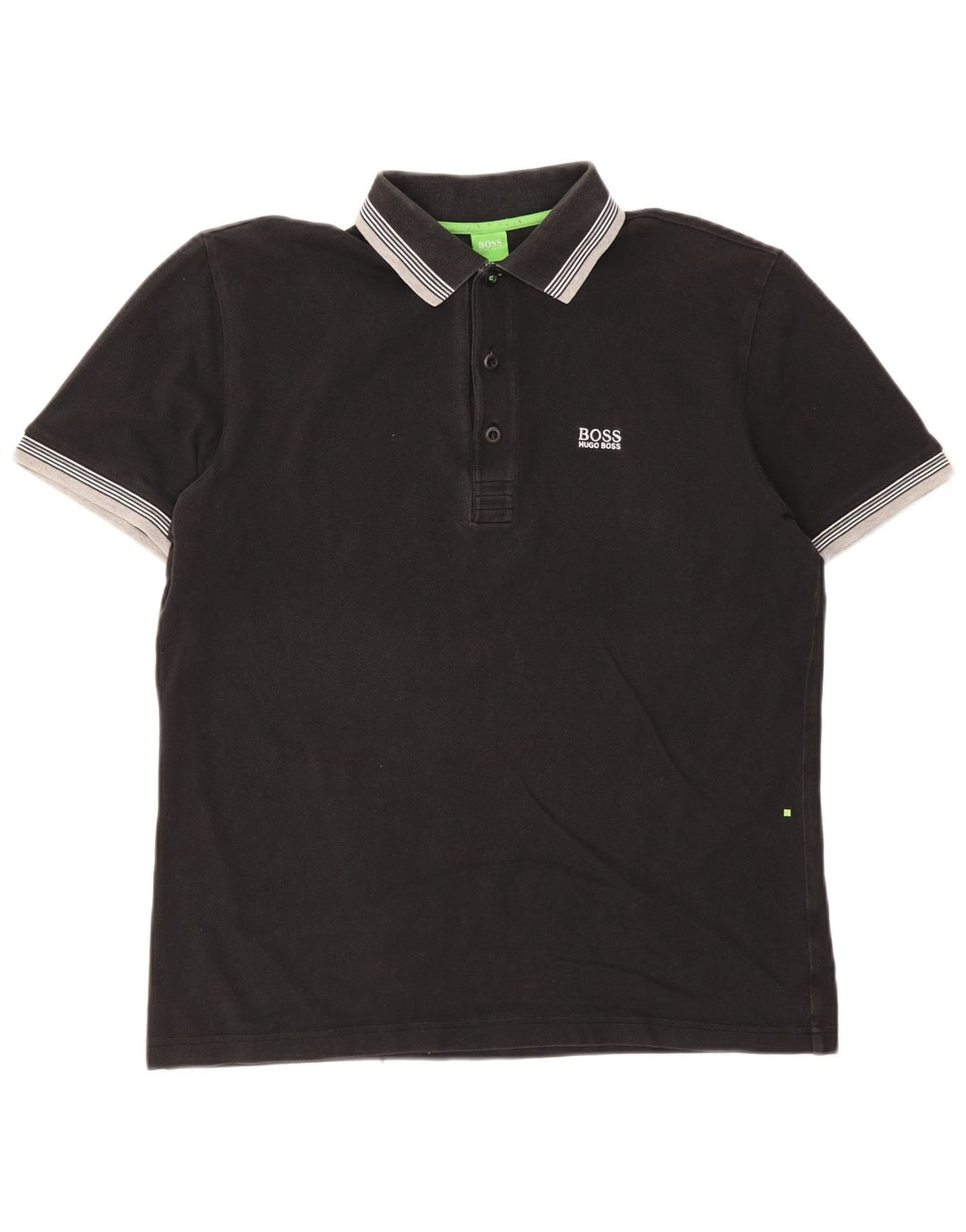 Męska koszulka polo Hugo Boss w duże czarne paski