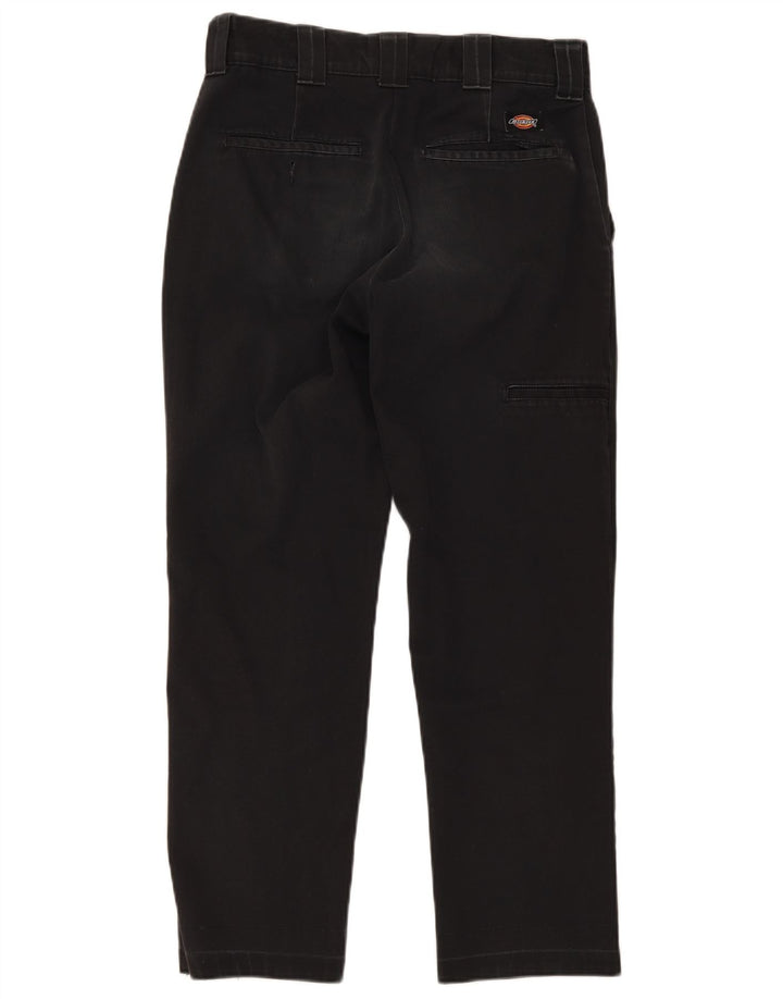 Męskie, wąskie, zwężane spodnie codzienne Dickies W30 L28 Czarny poliester