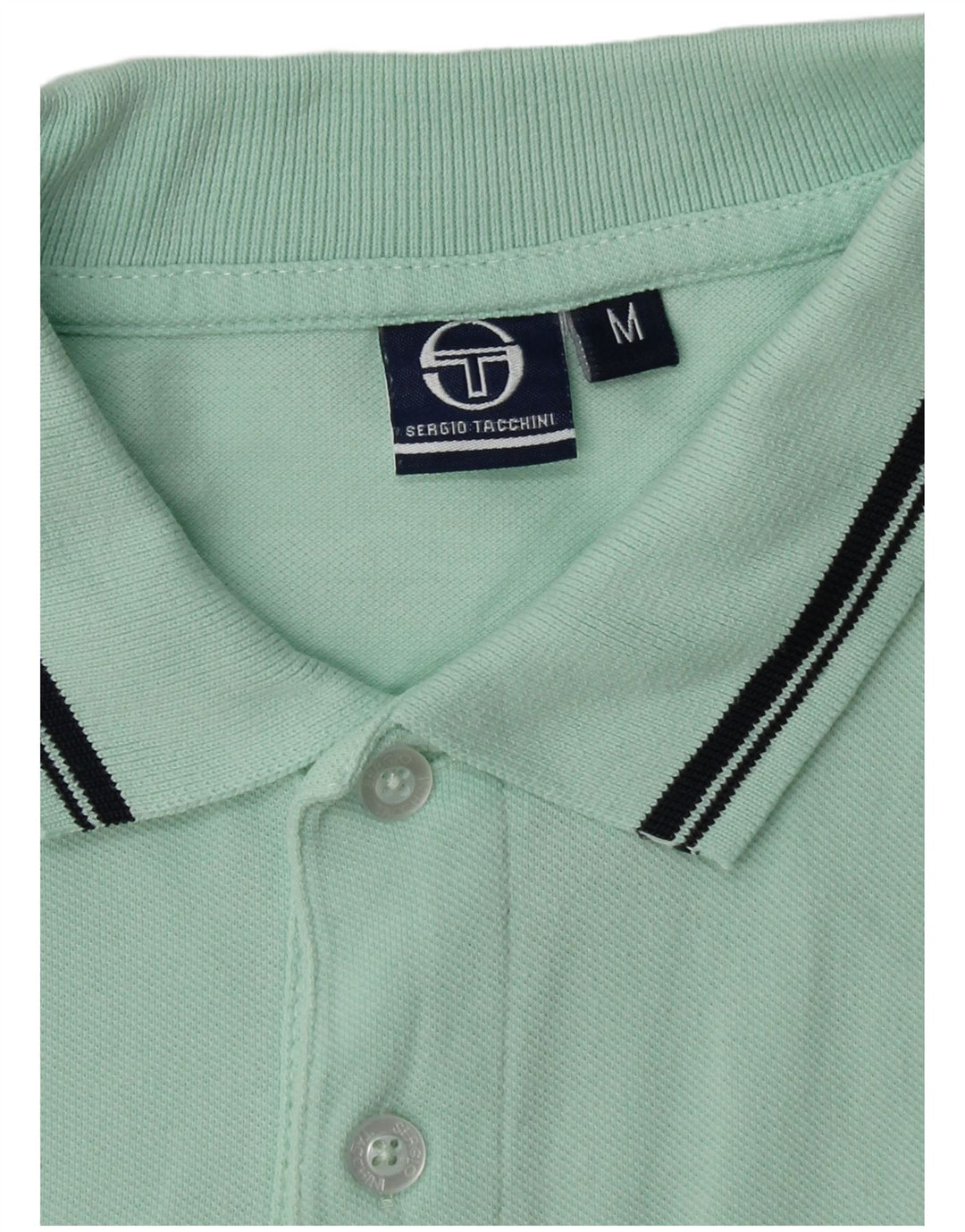 Męska koszulka polo Sergio Tacchini, kolor średni zielony