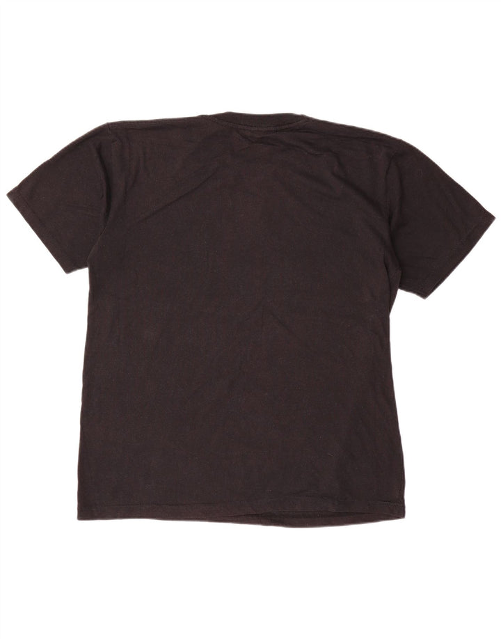 Damska koszulka z grafiką Billabong Top UK 16, duża czarna