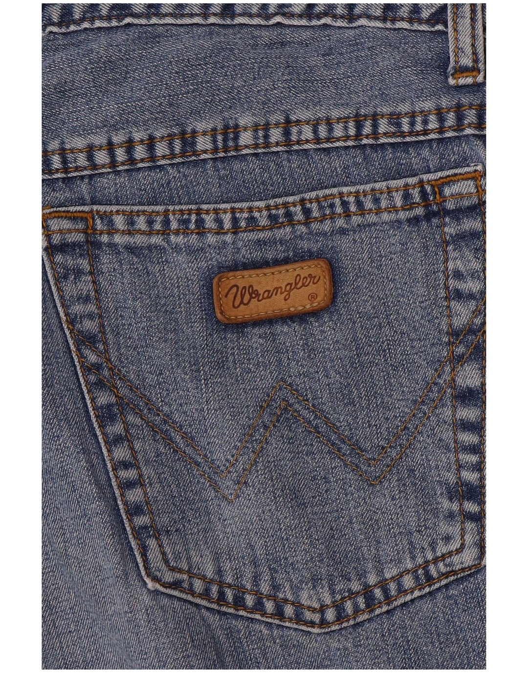 Męskie spodenki jeansowe Wrangler W28 średni niebieski