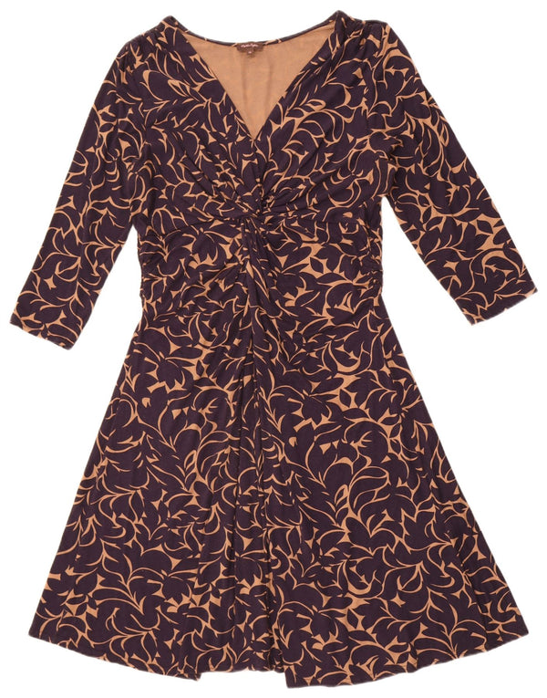 Sukienka damska Phase Eight z rękawem 3/4, UK 16, duża granatowa w kwiaty