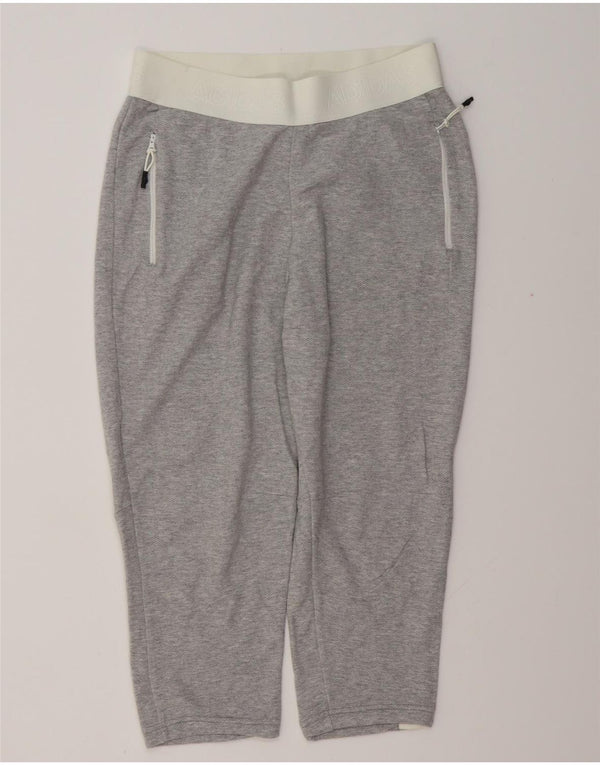 Damskie spodnie dresowe ADIDAS Graphic Joggers UK 8/10 Small Grey