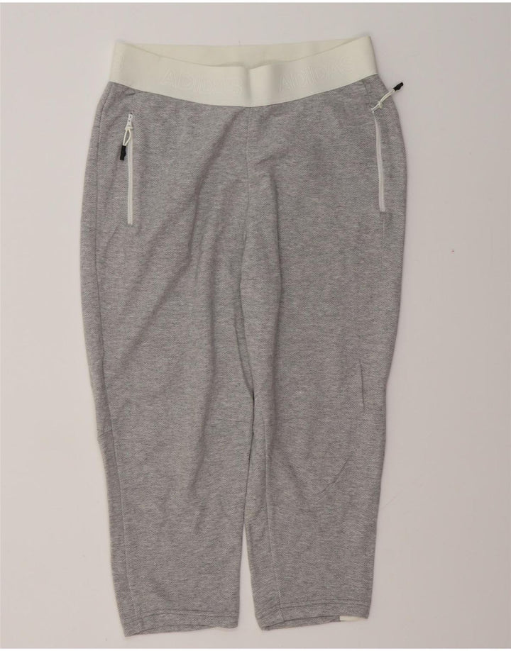 Damskie spodnie dresowe ADIDAS Graphic Joggers UK 8/10 Small Grey