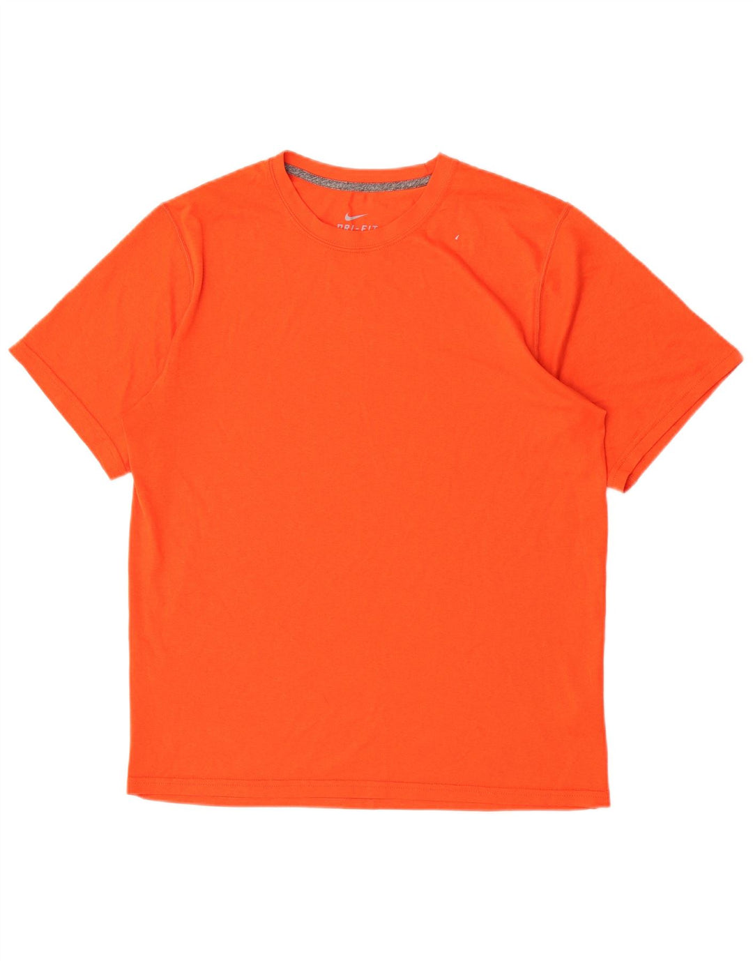 Męska koszulka Nike Dri Fit Top, średni pomarańczowy poliester