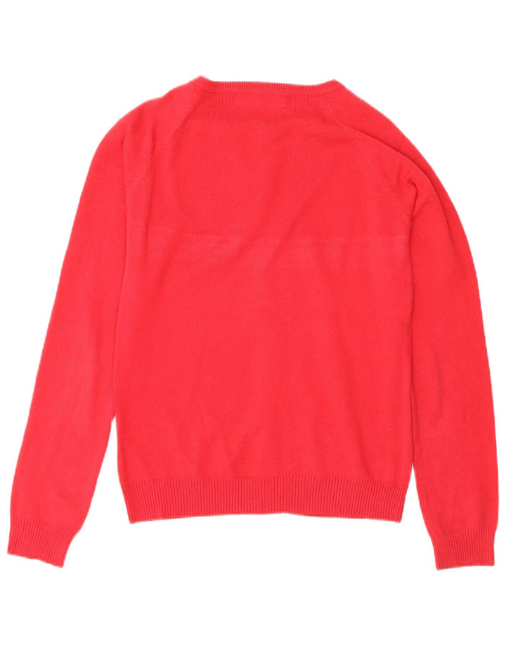 Sweter damski Zara, UK 12, średni czerwony, bawełniany