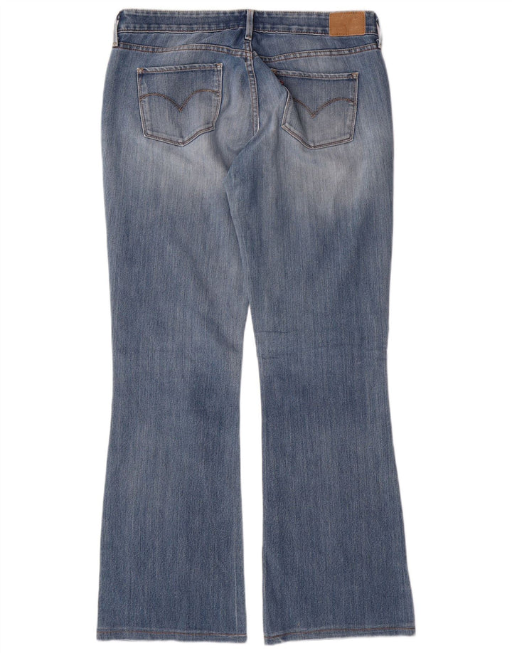 LEVI'S Womens Slight Curve Classic Rise Bootcut Jeans W30 L31 Blue Cotton