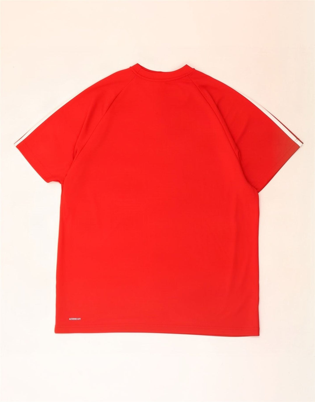 Adidas Męski T-shirt Aeroready Top 2XL Czerwony Poliester