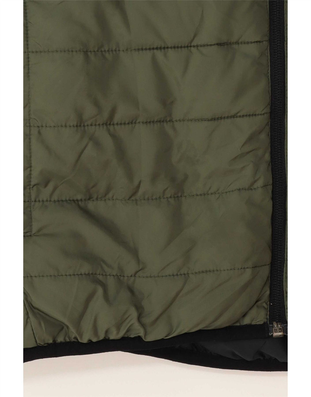 Dwustronna ocieplana kurtka z kapturem Quiksilver dla chłopców 11-12 lat, średni khaki