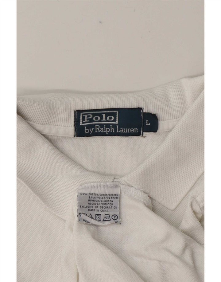 Koszula męska Polo Ralph Lauren, duża, biała, bawełniana
