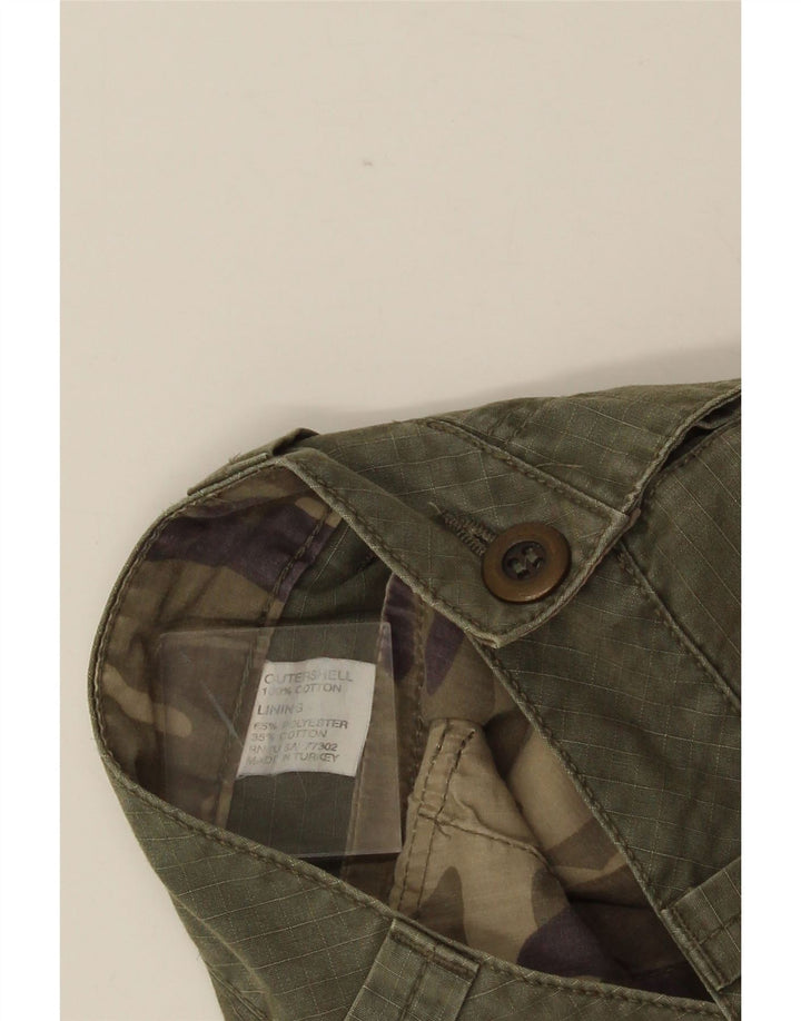 Męskie spodenki cargo ZARA EU 46 XL W36, bawełna khaki