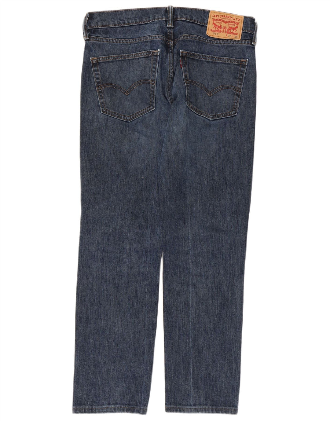 Męskie jeansy Levi's 511 Slim W32 L30 Niebieska bawełna
