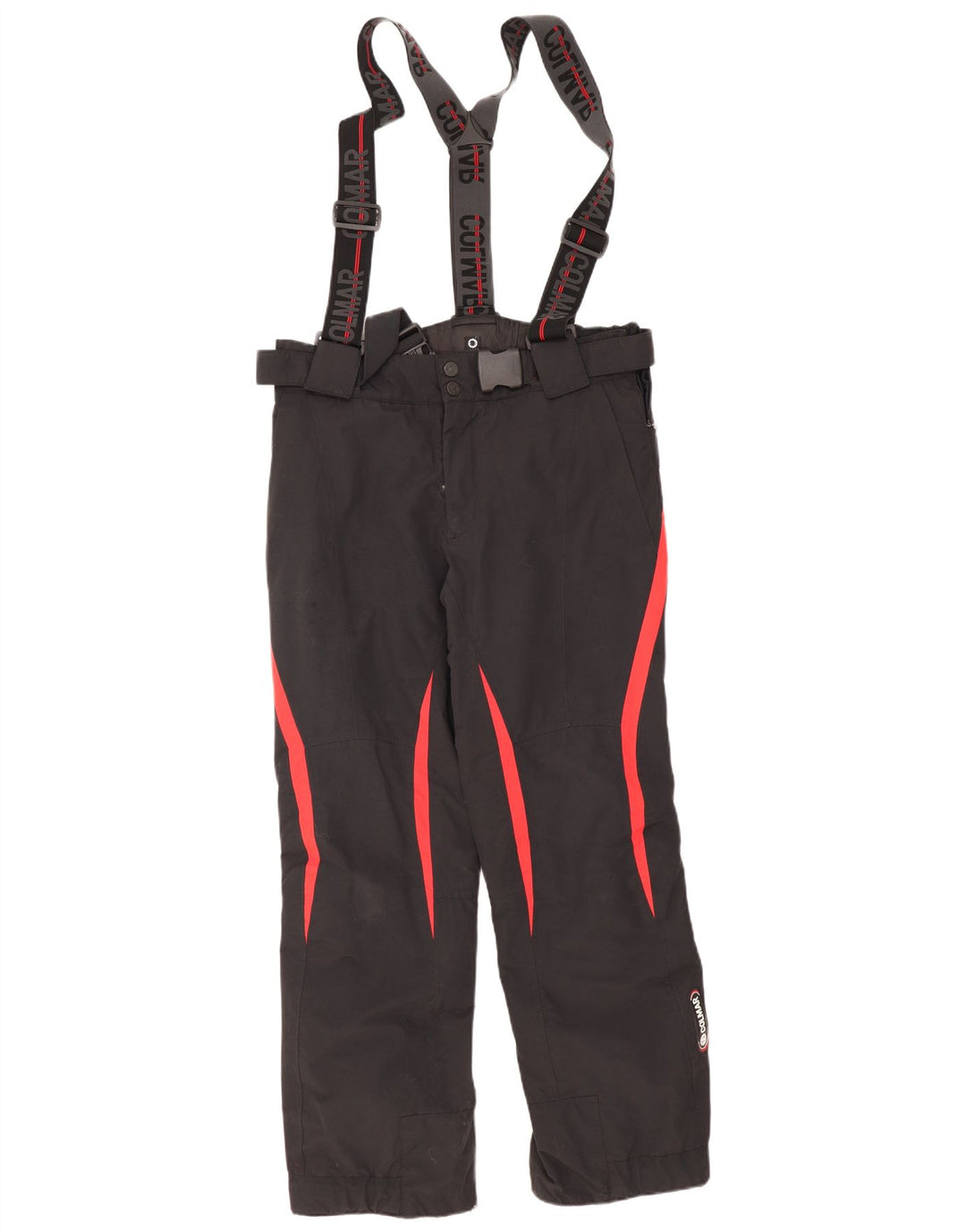 Męskie spodnie narciarskie Colmar Graphic Dungarees EU 40, średnia czerń, blok kolorów