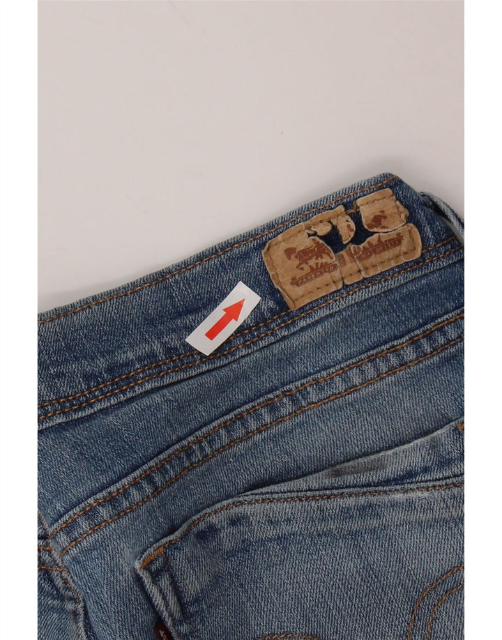 Damskie spodenki jeansowe LEVI'S ze średnim stanem US 10 Medium W30, niebieska bawełna