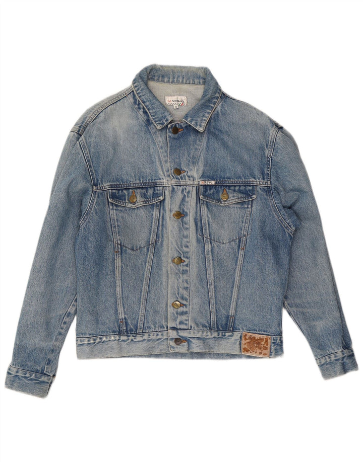 Męska kurtka dżinsowa Stefanel UK 36 Small Blue