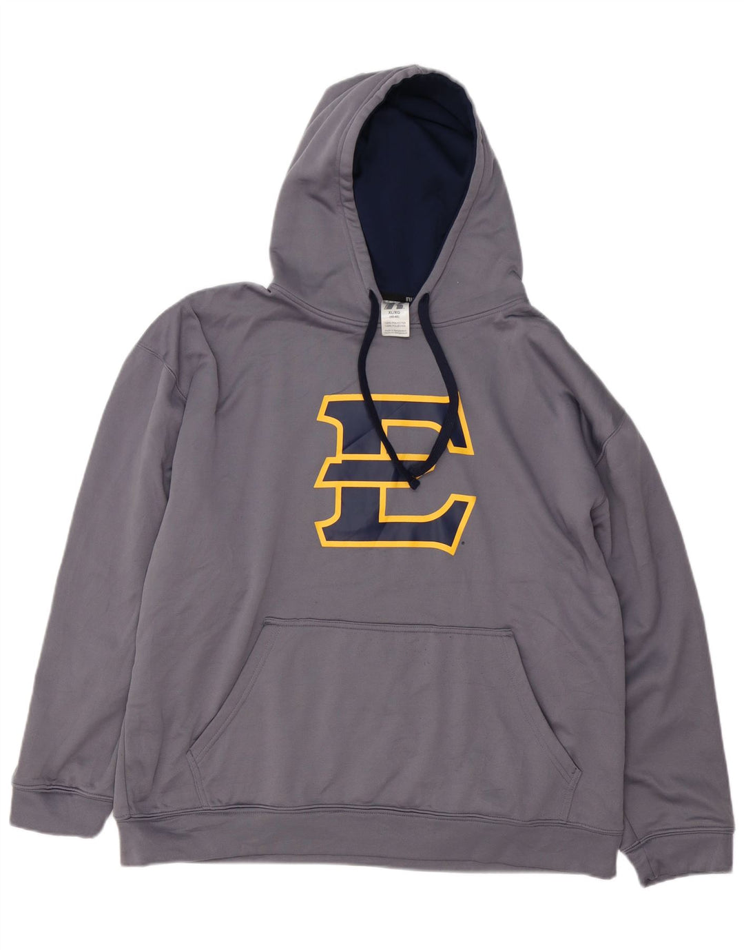 Męski sweter z kapturem RUSSELL ATHLETIC UK 46/48 XL, szary