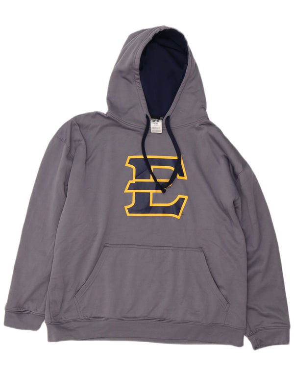 Męski sweter z kapturem RUSSELL ATHLETIC UK 46/48 XL, szary