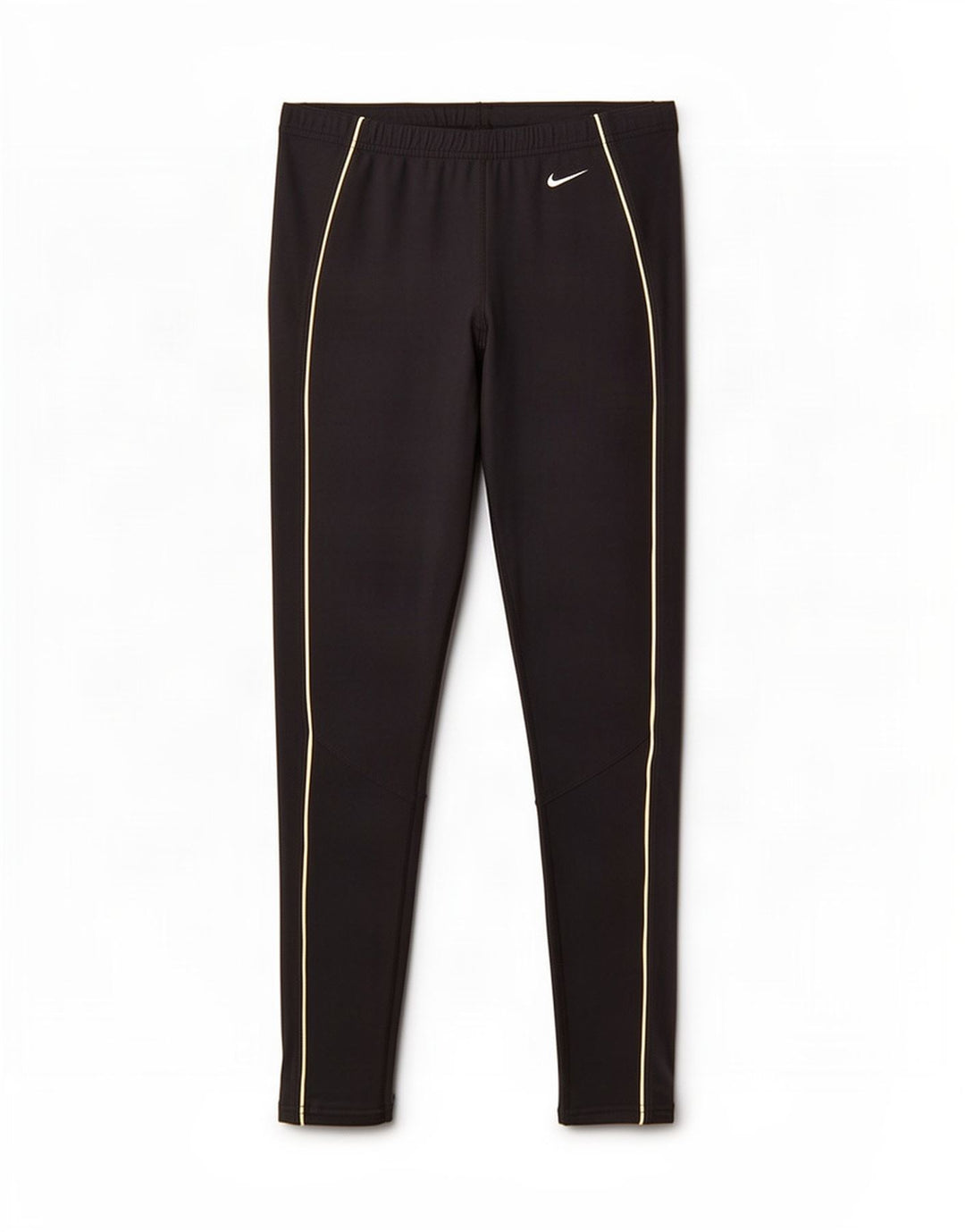 Legginsy damskie Nike US 12/14, duże, czarne, poliestrowe