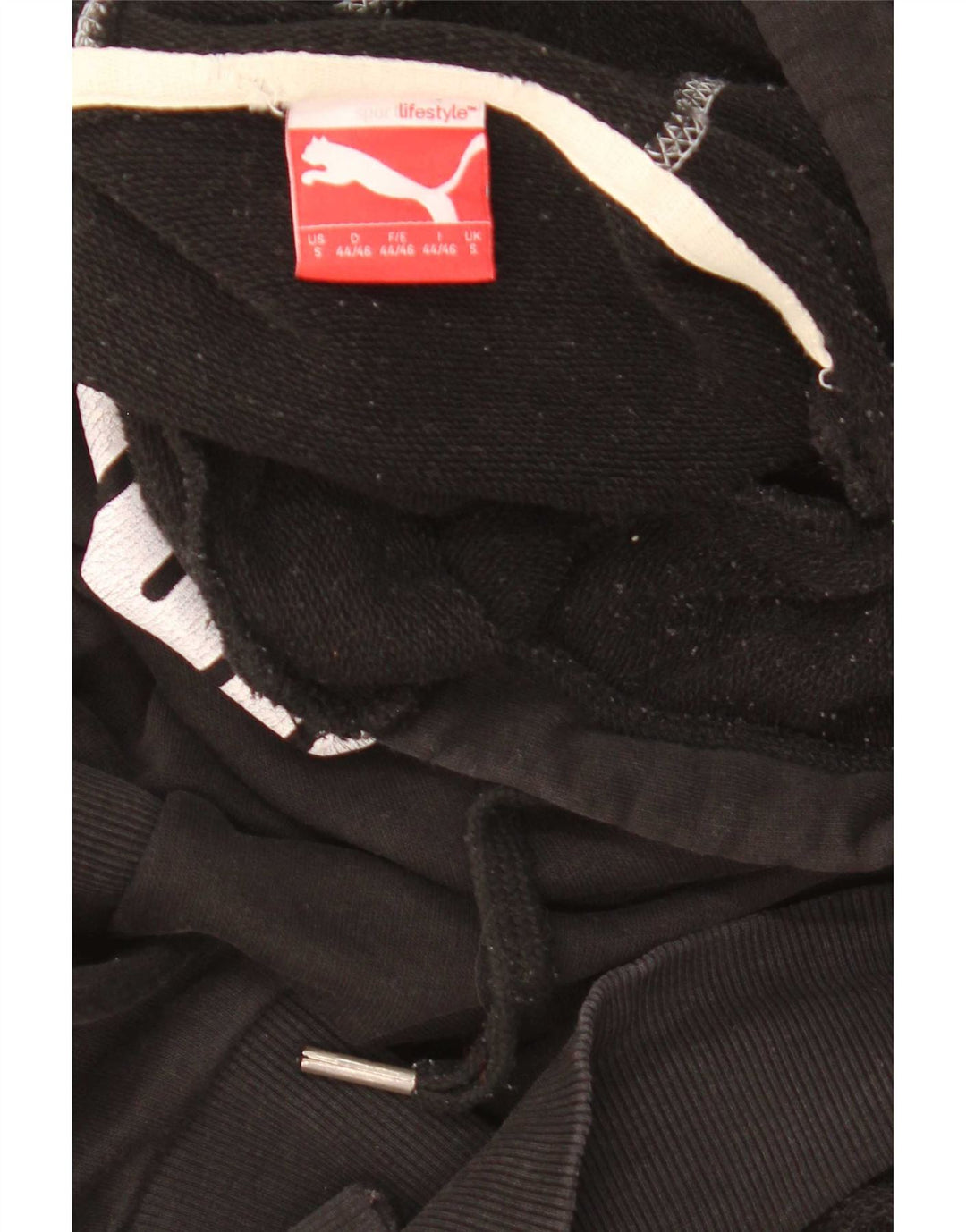 Męska bluza z kapturem Puma z grafiką, mała czarna