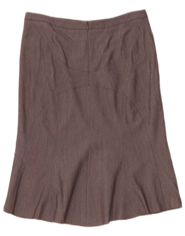 Damska spódnica trąbkowa BCBGMAXAZRIA US 0 XS W28 Szary poliester