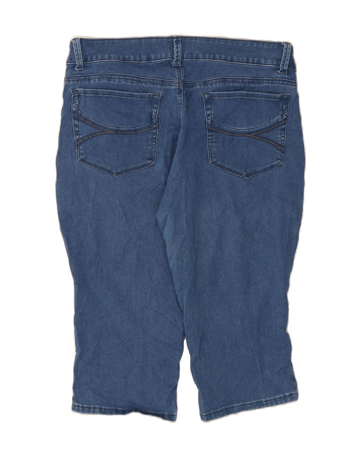 LEE Womens Bermuda Denim Shorts US 16 2XL W38  Blue Cotton Vintage Lee and Second-Hand Lee from Messina Hembry 