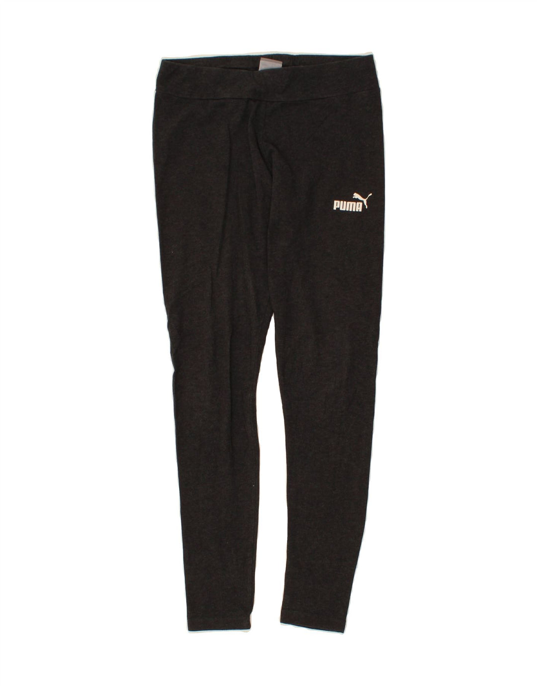 PUMA Womens Leggings UK 14 Medium Grey Flecked Vintage Puma and Second-Hand Puma from Messina Hembry 