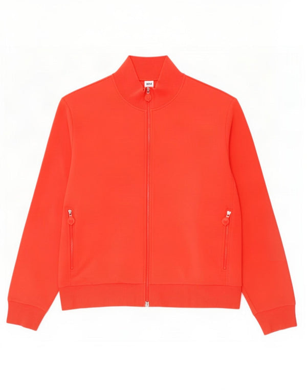 Bikkembergs Mens Graphic Tracksuit Top Jacket XL Red Cotton