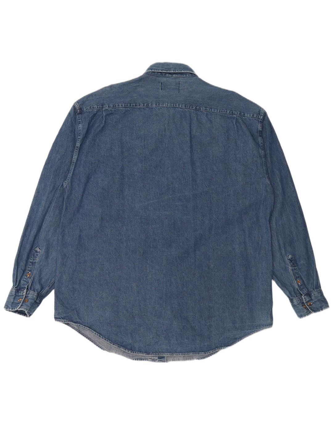 Męska koszula dżinsowa EDDIE BAUER 2XL, niebieska, bawełniana