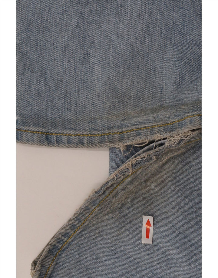 Damskie jeansy Levi's 544 Flared W26 L34 Niebieskie bawełniane