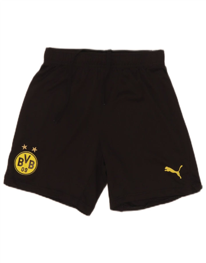Chłopięce spodenki sportowe Puma BVB Dortmund 11-12 lat, czarny poliester