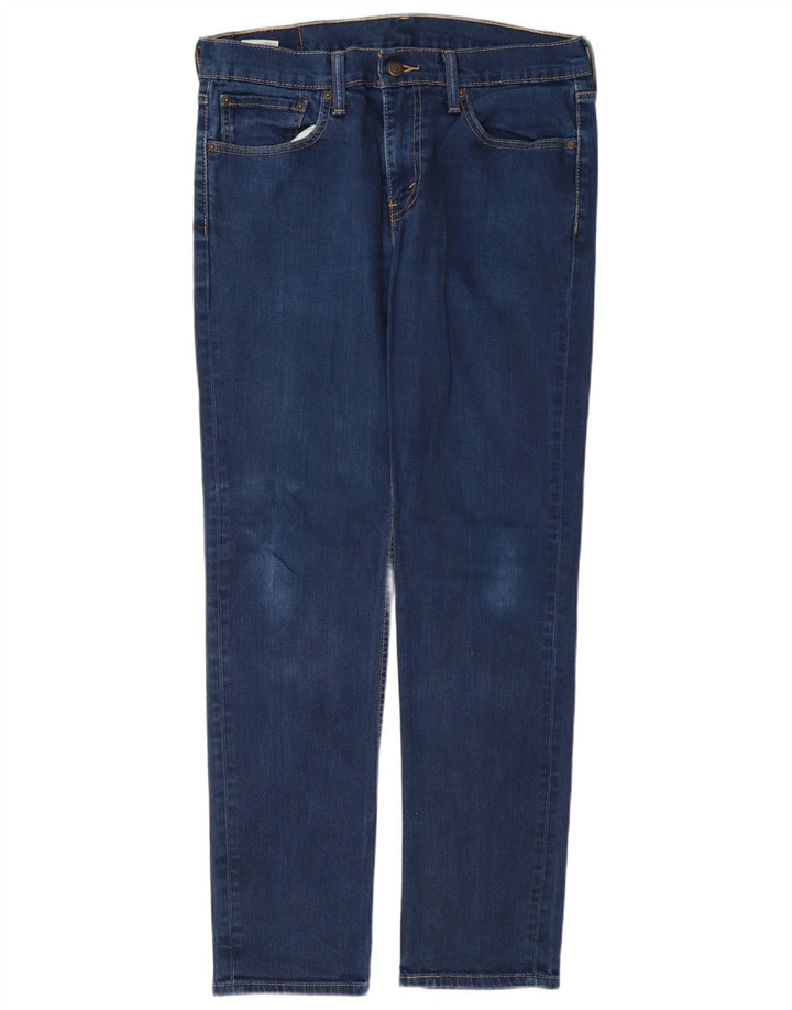 Męskie jeansy Levi's 511 Slim W32 L32 Niebieska bawełna