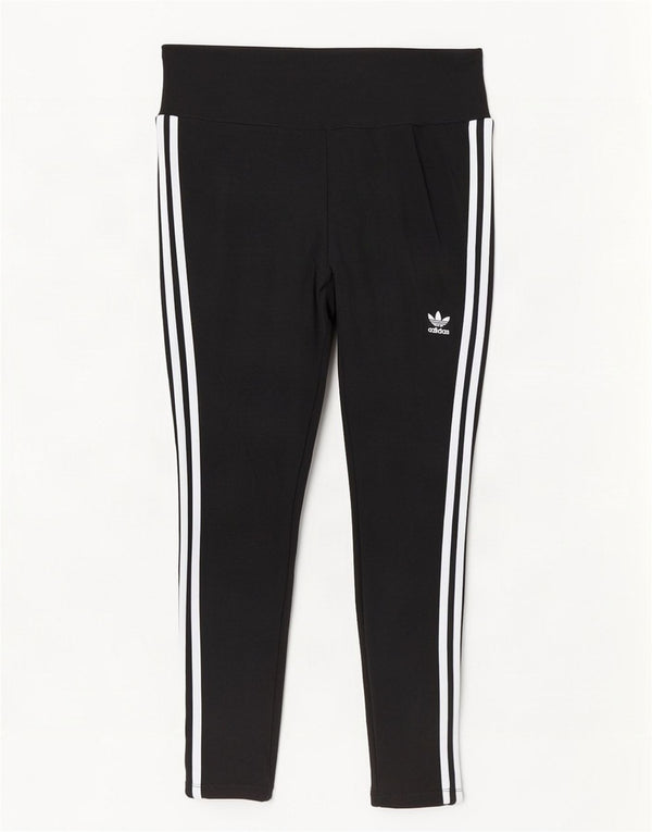 Legginsy damskie Adidas UK 20/22 XL, czarne, bawełniane