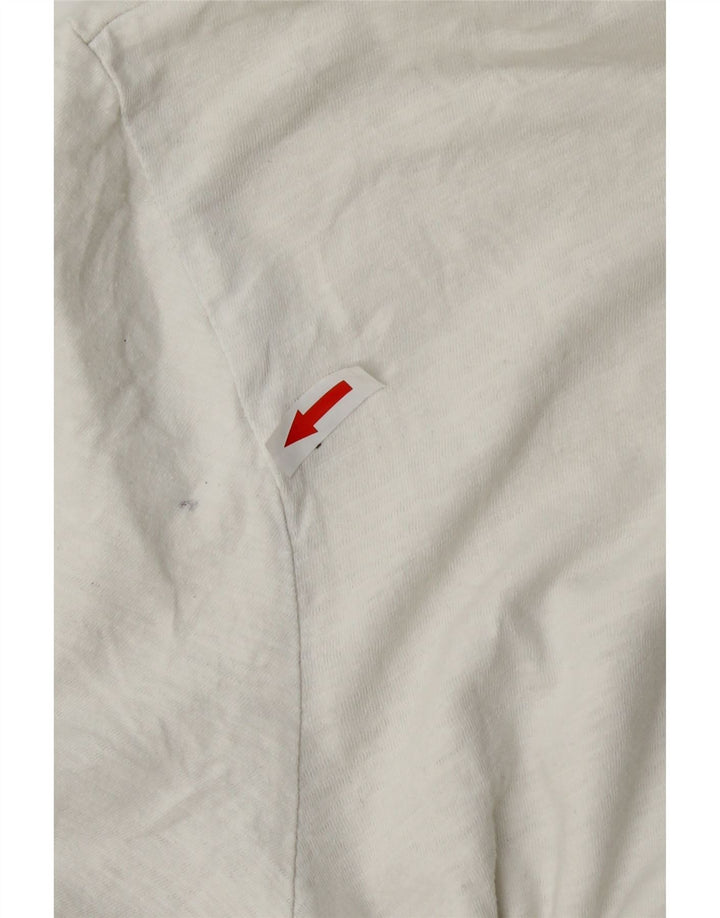 Męska koszulka polo Jack & Jones, mała, biała, bawełniana